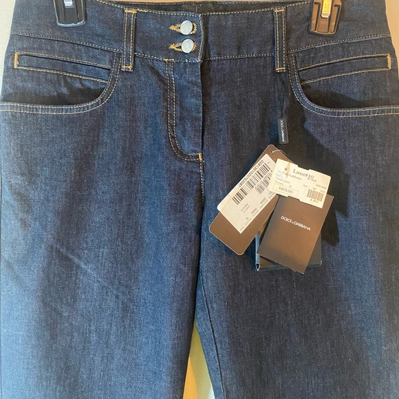 Dolce & Gabbana women's denim jeans- size 40 (EUR), approx size 12 (US)- NWT - Picture 2 of 9